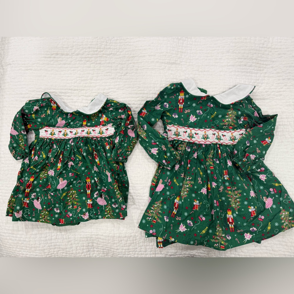 Bonnie Baby Christmas Nutcracker Dress - no longer have the smaller size!